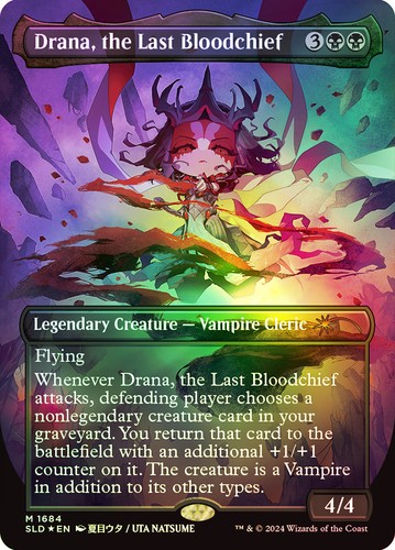 Mtg foil drana the last - drana,,