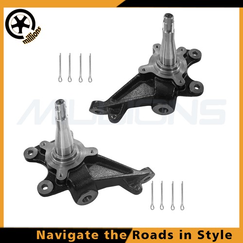 Pair front drop spindles - pair,