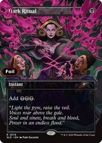 Foil dark ritual - -,