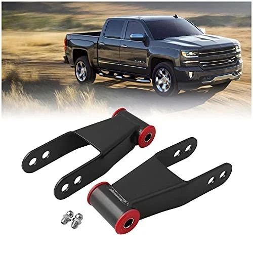 Rear drop lowering shackle - 2",