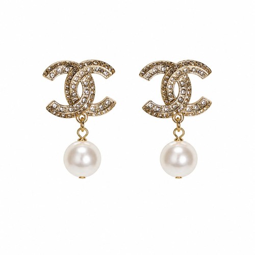 Crystal rhinestone pearl - crystal,