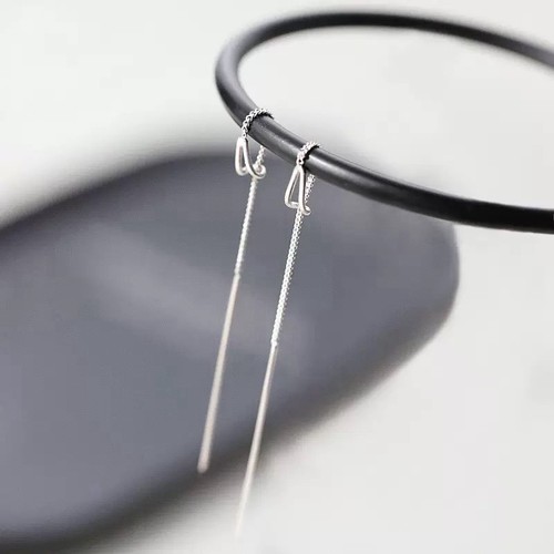 925 silver threader tassel - threader,